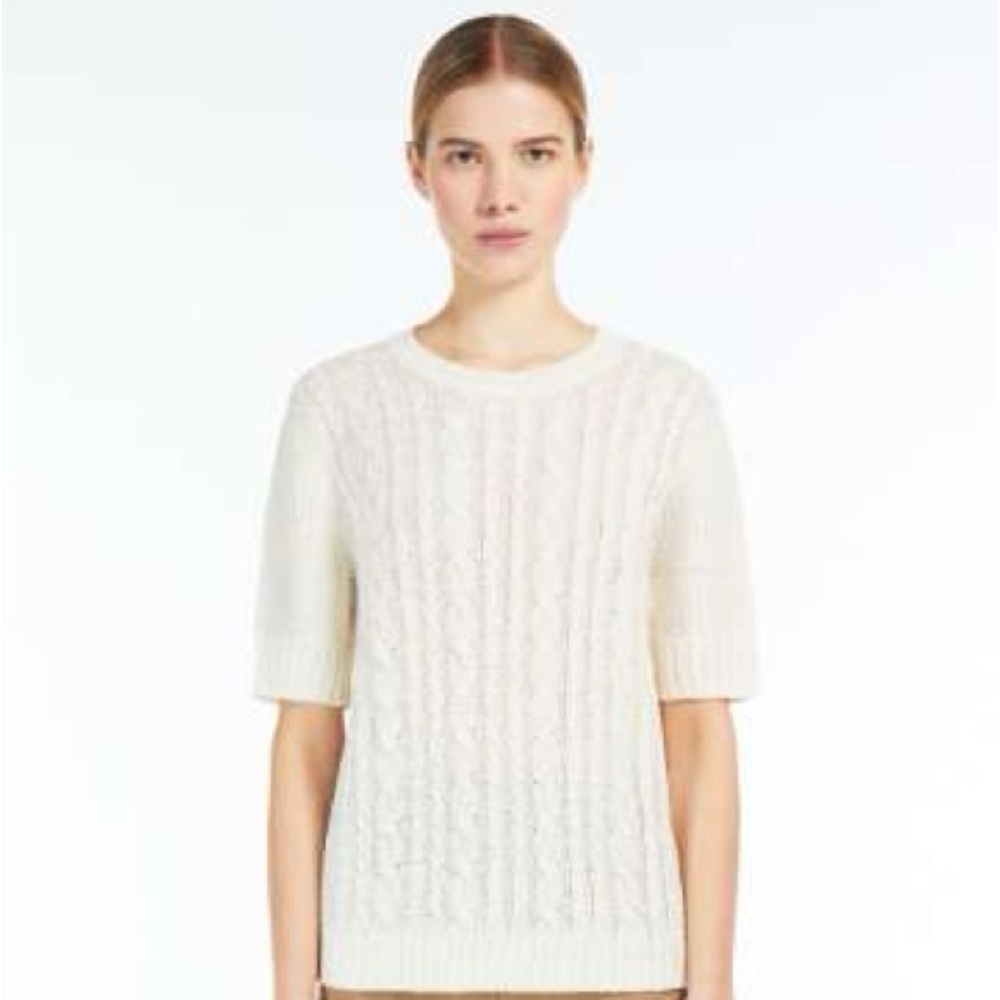 Weekend Max Mara Short Sleeve Knit Top
